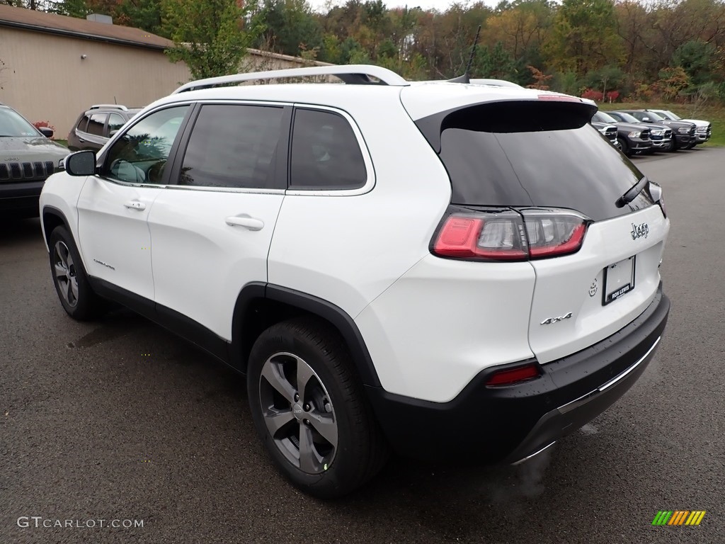 2020 Cherokee Limited 4x4 - Bright White / Black photo #3