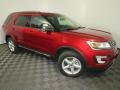 2017 Ruby Red Ford Explorer XLT 4WD  photo #2