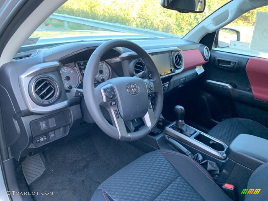 2020 Tacoma SR5 Double Cab 4x4 - Silver Sky Metallic / Black photo #4