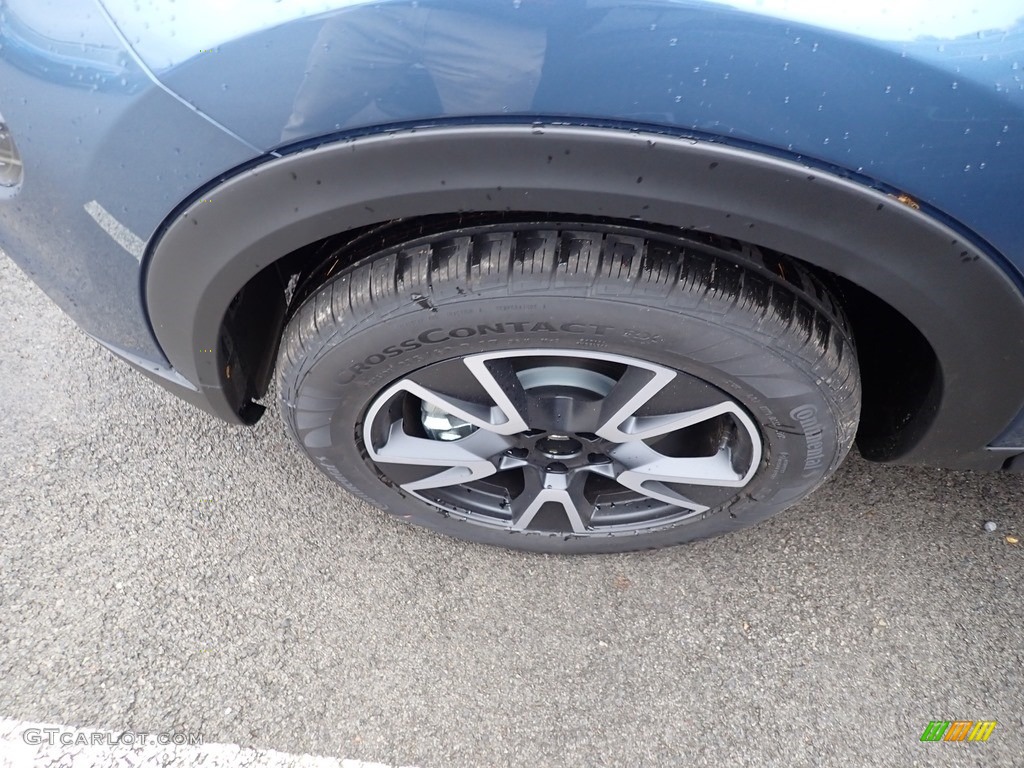 2019 500X Blue Sky Edition AWD - Blue Sky Metallic / Black photo #2