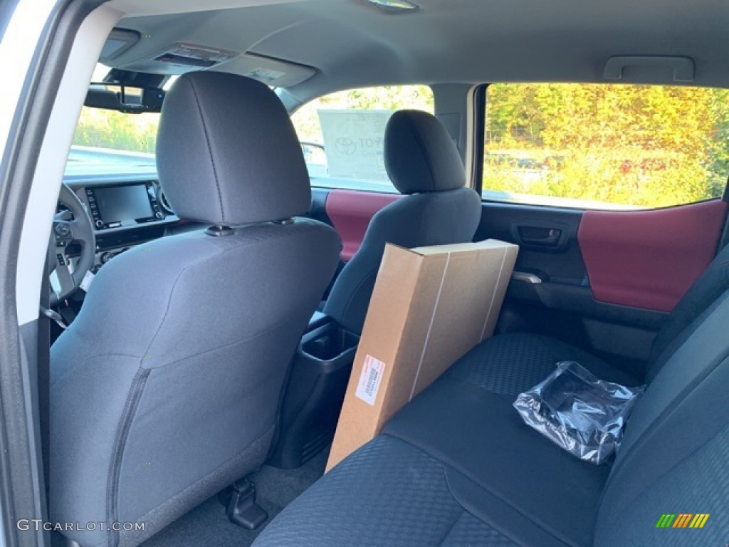 2020 Tacoma SR5 Double Cab 4x4 - Silver Sky Metallic / Black photo #9