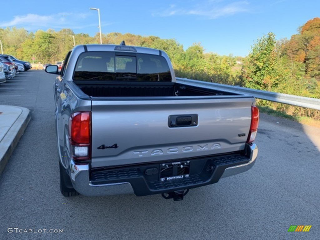 2020 Tacoma SR5 Double Cab 4x4 - Silver Sky Metallic / Black photo #10