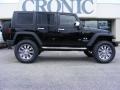 2009 Black Jeep Wrangler Unlimited X 4x4  photo #2