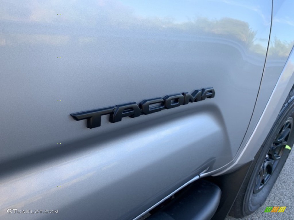 2020 Tacoma SR5 Double Cab 4x4 - Silver Sky Metallic / Black photo #19