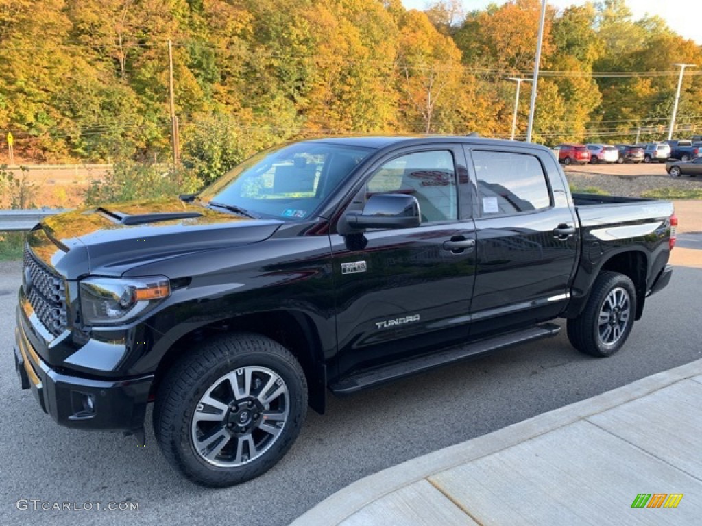 Midnight Black Metallic 2020 Toyota Tundra TRD Sport CrewMax 4x4 Exterior Photo #135675351
