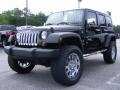 2009 Black Jeep Wrangler Unlimited X 4x4  photo #5