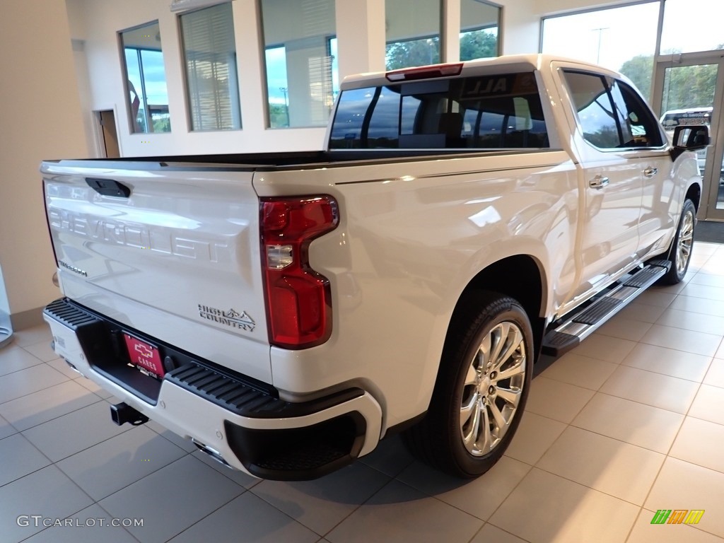 2019 Silverado 1500 High Country Crew Cab 4WD - Iridescent Pearl Tricoat / Jet Black/Umber photo #4