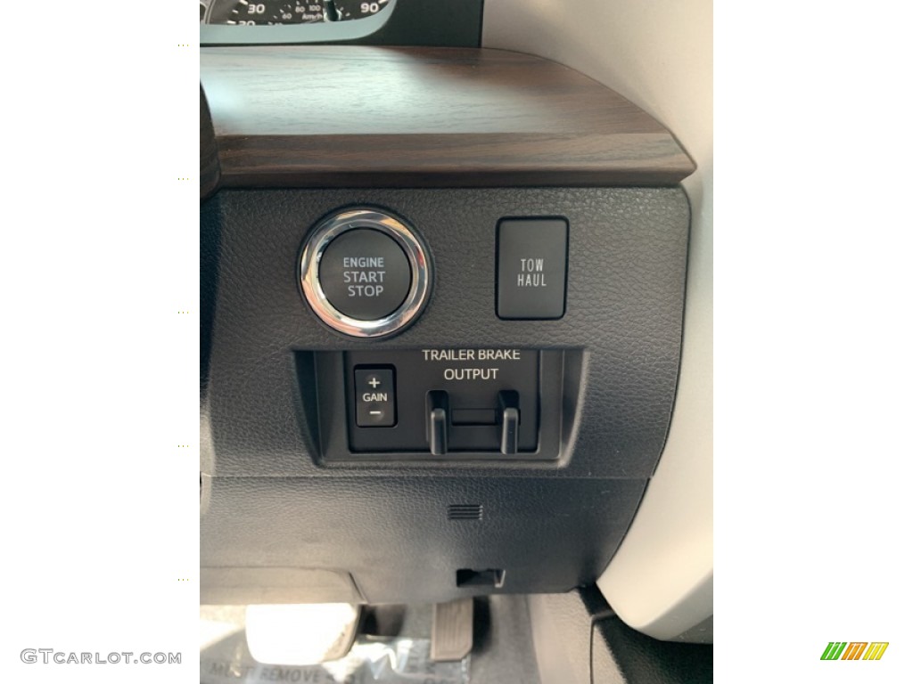 2020 Toyota Tundra Limited Double Cab 4x4 Controls Photo #135676840