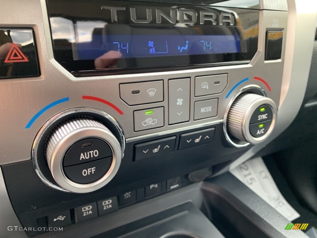 2020 Toyota Tundra Limited Double Cab 4x4 Controls Photo #135676881