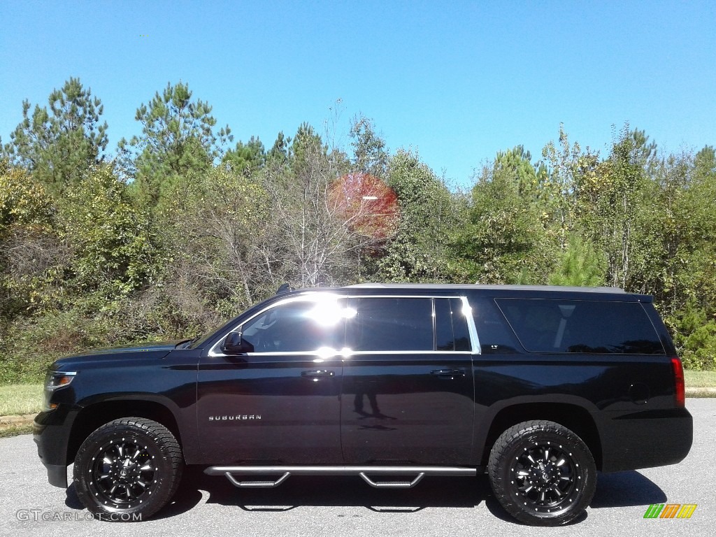 2015 Suburban LT 4WD - Black / Jet Black photo #1