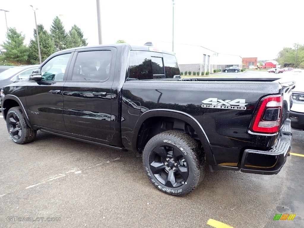 2020 1500 Limited Crew Cab 4x4 - Diamond Black Crystal Pearl / Black photo #4