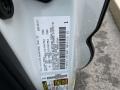 040: Super White 2020 Toyota Tacoma SR Access Cab 4x4 Color Code