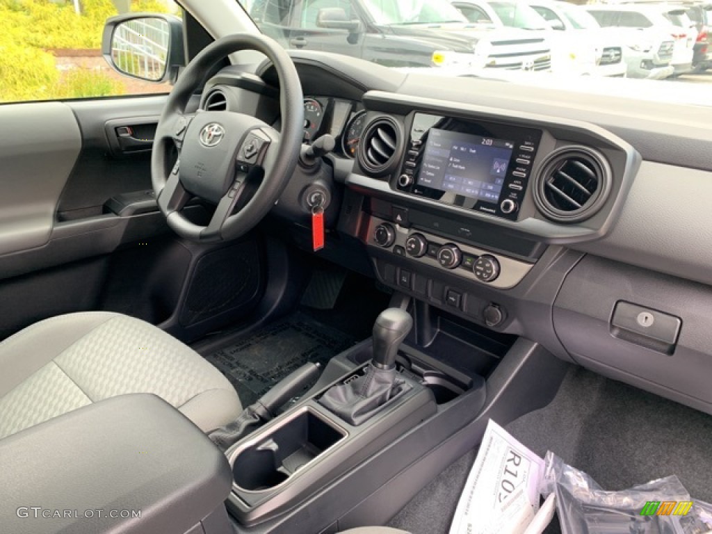 2020 Toyota Tacoma SR Access Cab 4x4 Cement Dashboard Photo #135678255