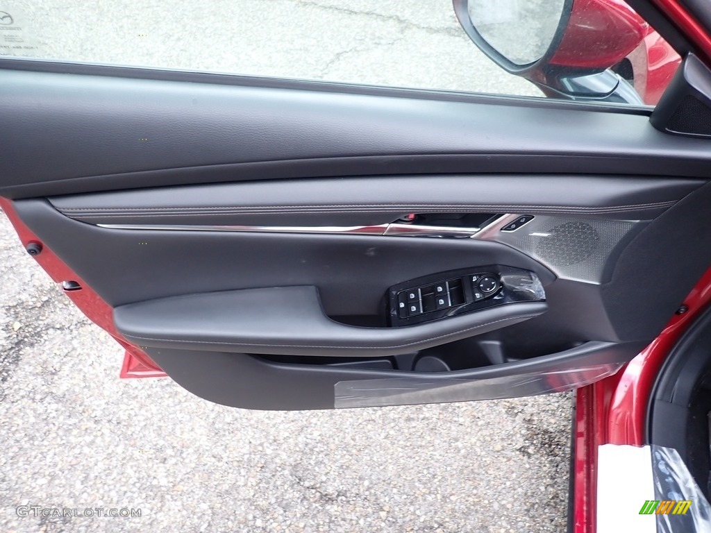 2020 Mazda MAZDA3 Premium Sedan AWD Black Door Panel Photo #135678321