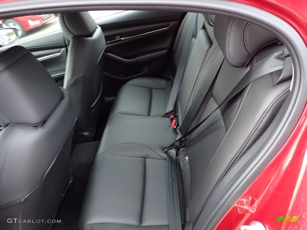 Black Interior 2020 Mazda MAZDA3 Preferred Sedan AWD Photo #135678660