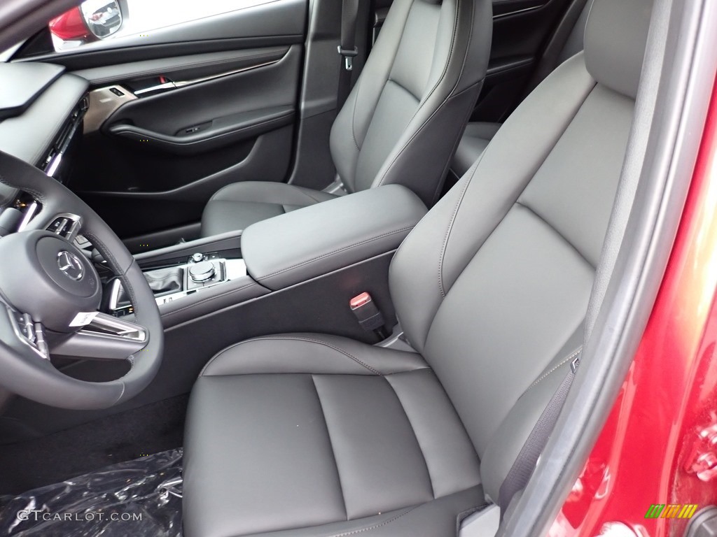 Black Interior 2020 Mazda MAZDA3 Preferred Sedan AWD Photo #135678699