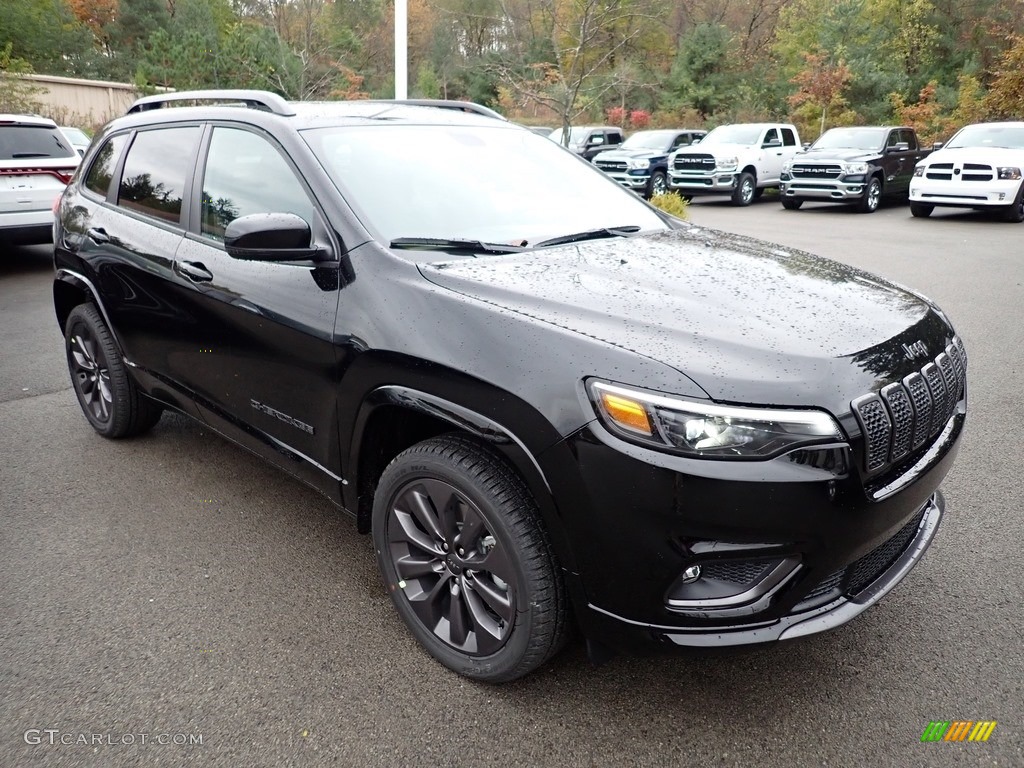 Diamond Black Crystal Pearl 2020 Jeep Cherokee Limited 4x4 Exterior Photo #135679077