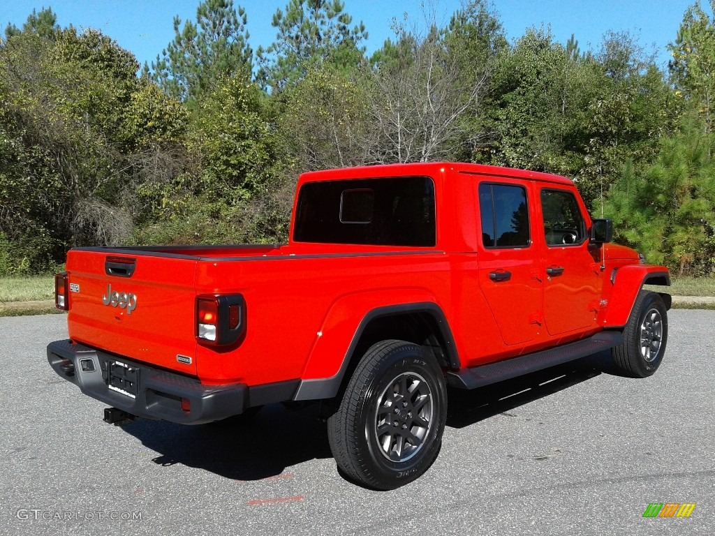 2020 Gladiator Overland 4x4 - Firecracker Red / Black photo #6