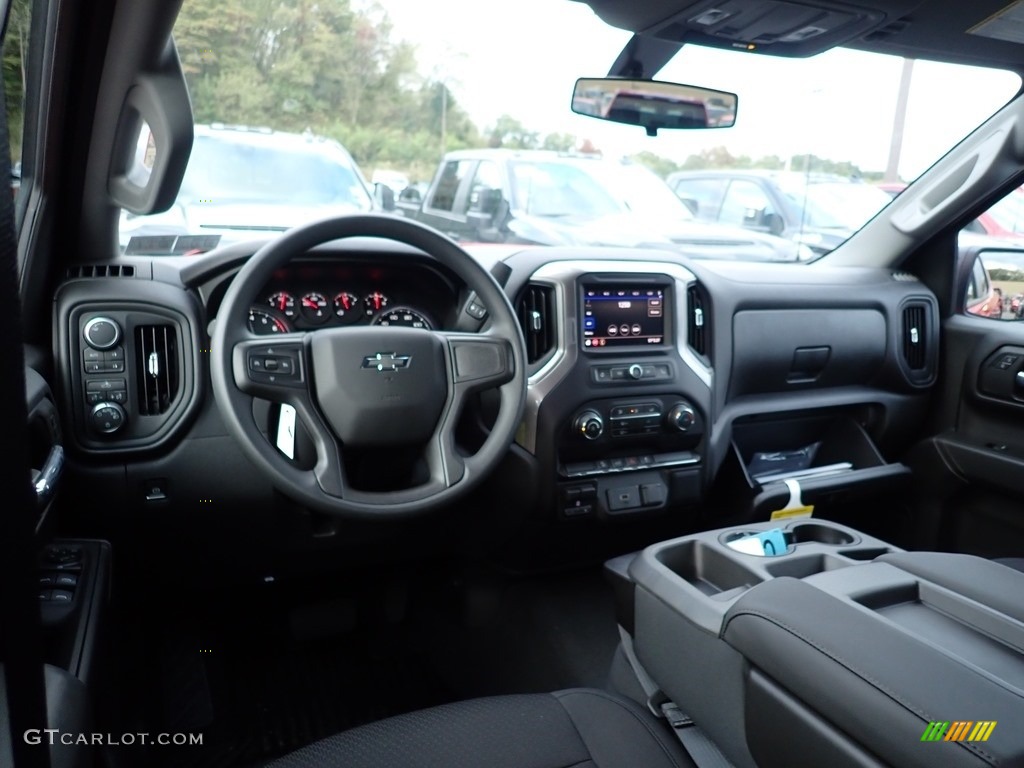 2020 Chevrolet Silverado 1500 Custom Trail Boss Crew Cab 4x4 Jet Black Dashboard Photo #135679570