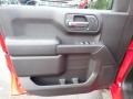 Jet Black 2020 Chevrolet Silverado 1500 Custom Trail Boss Crew Cab 4x4 Door Panel