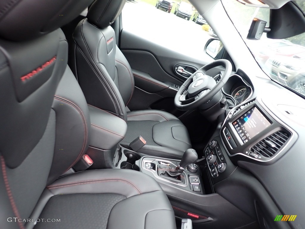 2020 Jeep Cherokee Trailhawk 4x4 Front Seat Photo #135679659