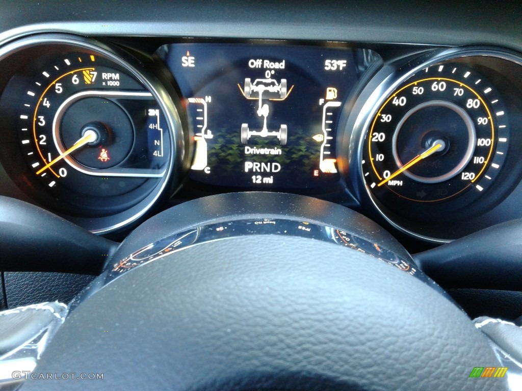 2020 Jeep Gladiator Overland 4x4 Gauges Photo #135679905