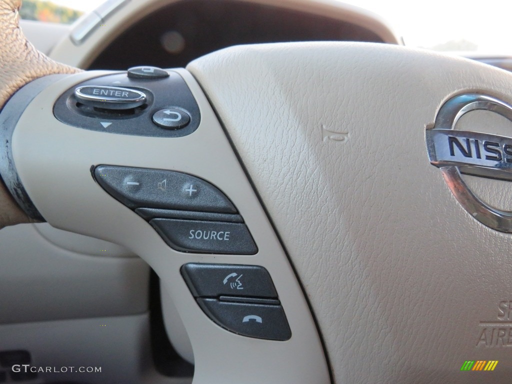 2013 Pathfinder SL 4x4 - Moonlight White / Almond photo #28