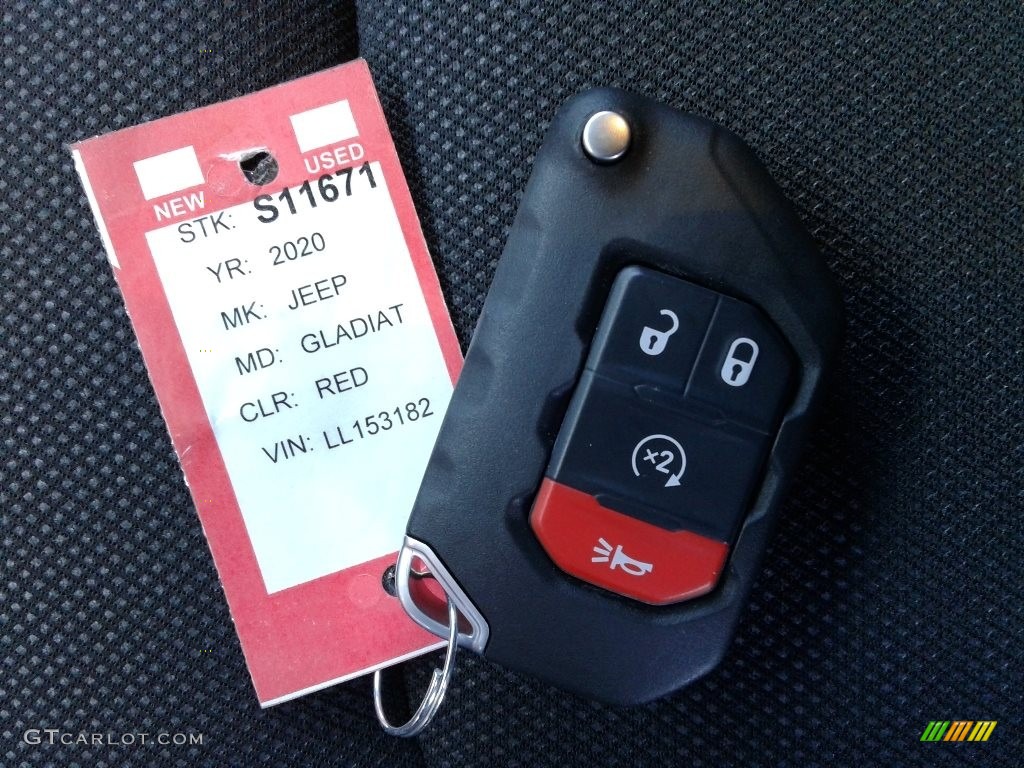 2020 Jeep Gladiator Overland 4x4 Keys Photo #135680222