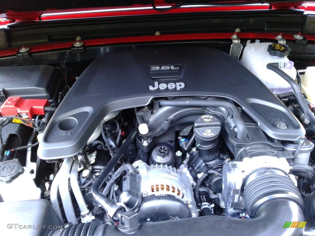 2020 Jeep Gladiator Overland 4x4 3.6 Liter DOHC 24-Valve VVT V6 Engine Photo #135680247