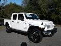 2020 Bright White Jeep Gladiator Overland 4x4  photo #4