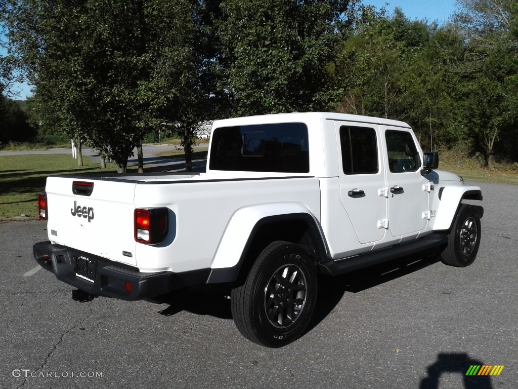 2020 Gladiator Overland 4x4 - Bright White / Black/Dark Saddle photo #6