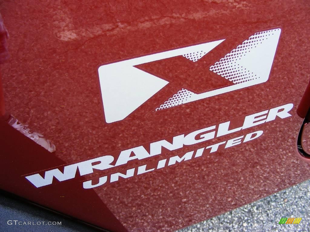 2009 Wrangler Unlimited X 4x4 - Red Rock Crystal Pearl / Dark Slate Gray/Medium Slate Gray photo #12