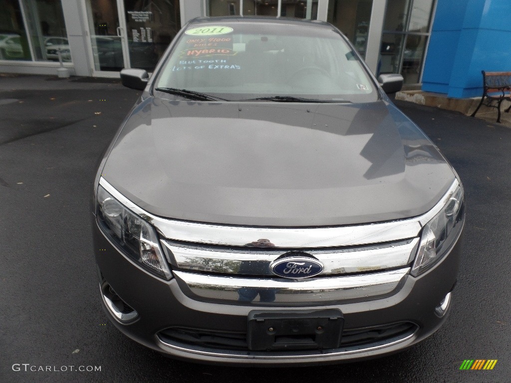 2011 Fusion Hybrid - Sterling Grey Metallic / Charcoal Black photo #2