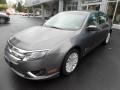 2011 Sterling Grey Metallic Ford Fusion Hybrid  photo #3