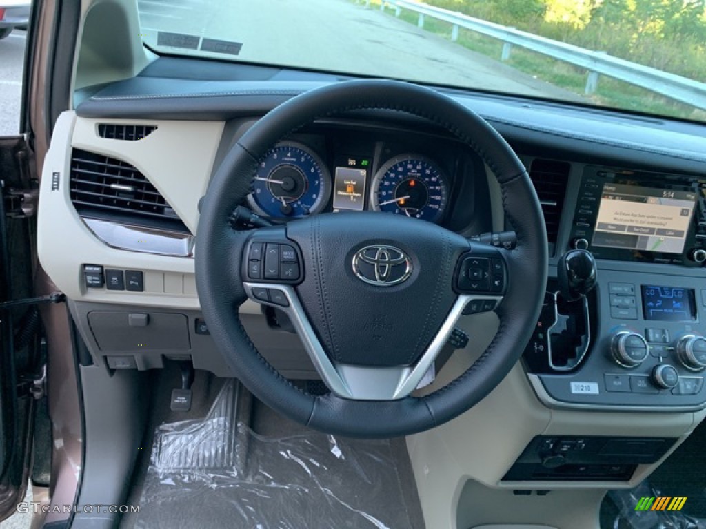 2020 Sienna XLE AWD - Toasted Walnut Pearl / Ash photo #7