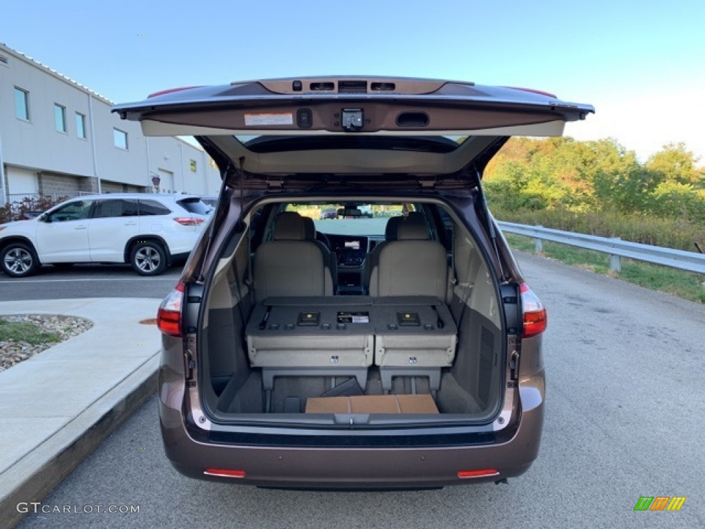 2020 Sienna XLE AWD - Toasted Walnut Pearl / Ash photo #12