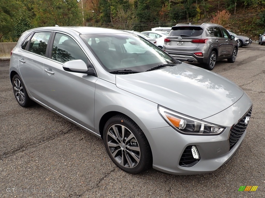 Stellar Silver 2020 Hyundai Elantra GT Standard Elantra GT Model Exterior Photo #135684339