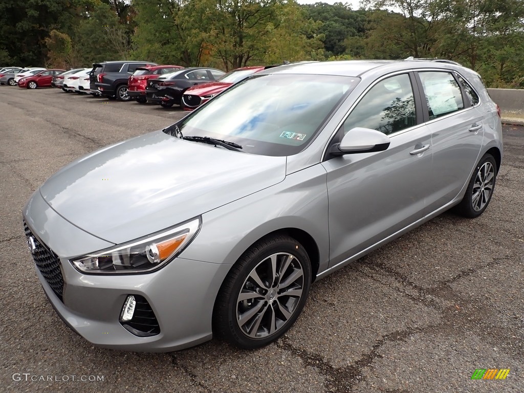 Stellar Silver 2020 Hyundai Elantra GT Standard Elantra GT Model Exterior Photo #135684390