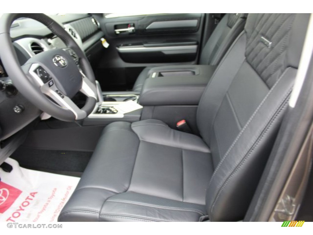 Black Interior 2020 Toyota Tundra Platinum CrewMax 4x4 Photo #135684447