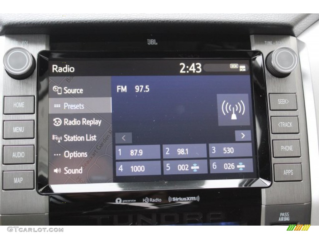 2020 Toyota Tundra Platinum CrewMax 4x4 Controls Photo #135684534