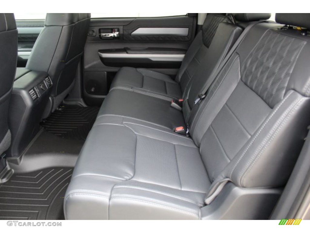 Black Interior 2020 Toyota Tundra Platinum CrewMax 4x4 Photo #135684624