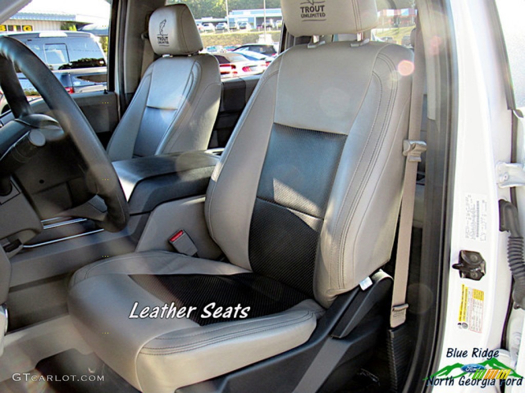 2016 F150 XL SuperCrew 4x4 - Oxford White / Medium Earth Gray photo #10