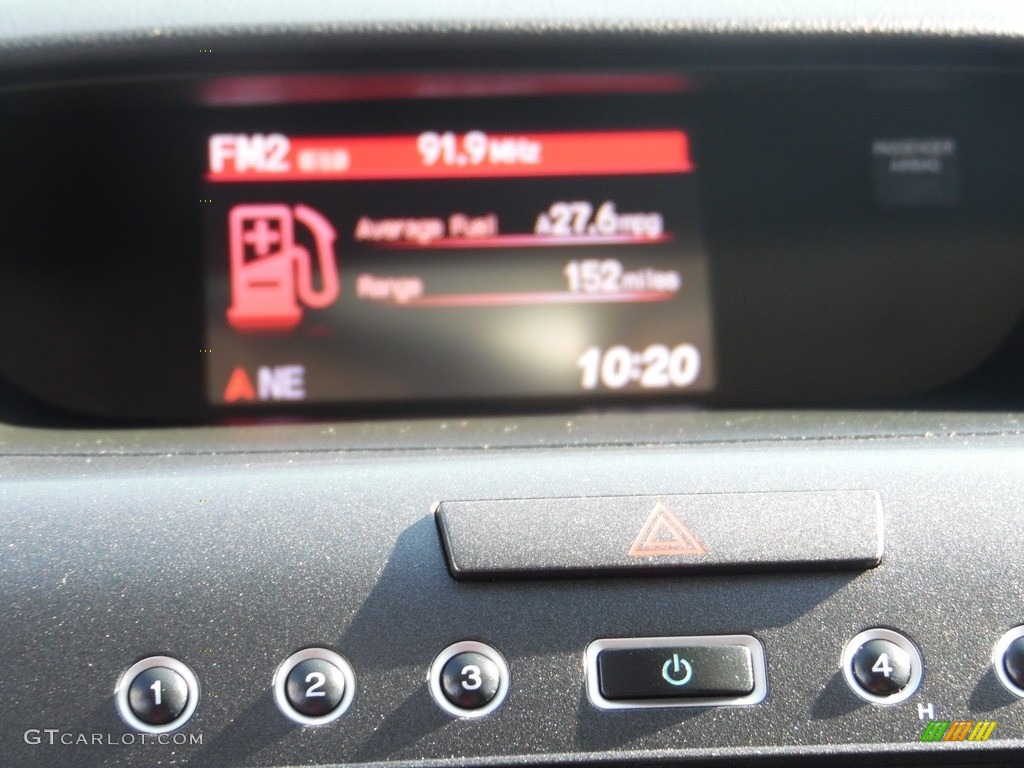2012 CR-V EX - Alabaster Silver Metallic / Black photo #17