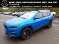 Hydro Blue Pearl - Cherokee Altitude 4x4 Photo No. 1