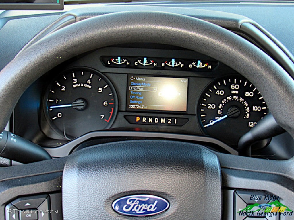 2016 F150 XL SuperCrew 4x4 - Oxford White / Medium Earth Gray photo #18