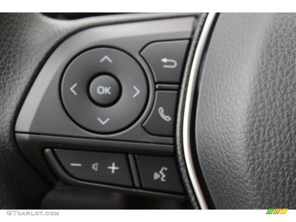 2020 Toyota Camry LE Ash Steering Wheel Photo #135684909