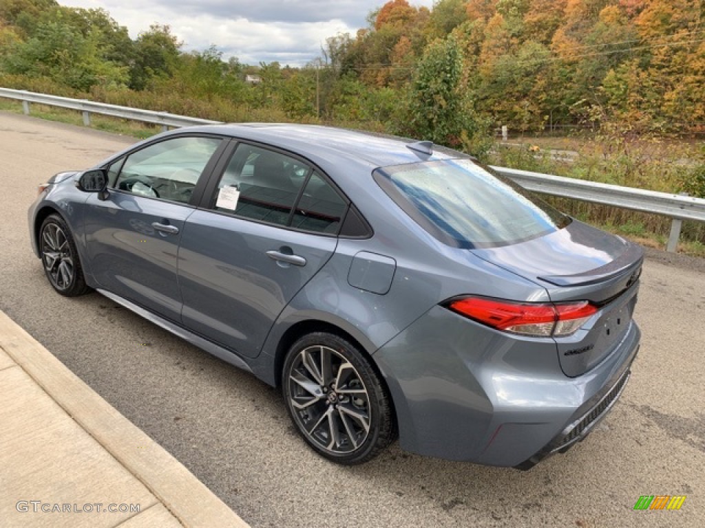 2020 Corolla SE - Celestite Gray Metallic / Black photo #2