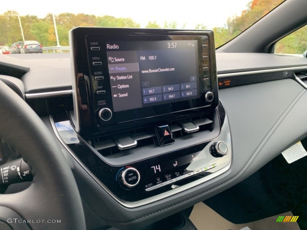 2020 Corolla SE - Celestite Gray Metallic / Black photo #5