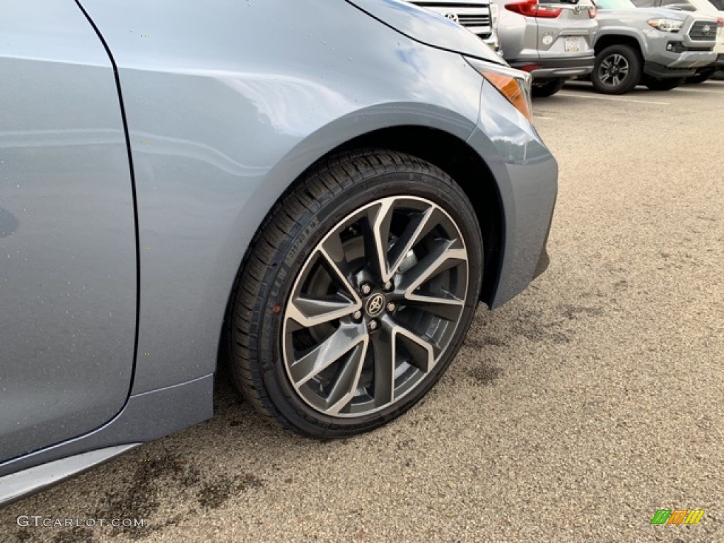 2020 Corolla SE - Celestite Gray Metallic / Black photo #31