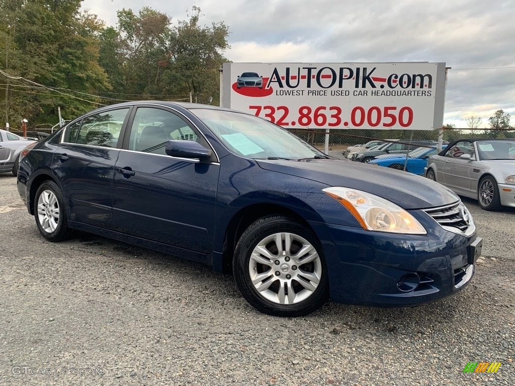 2010 Altima 2.5 S - Navy Blue / Charcoal photo #1
